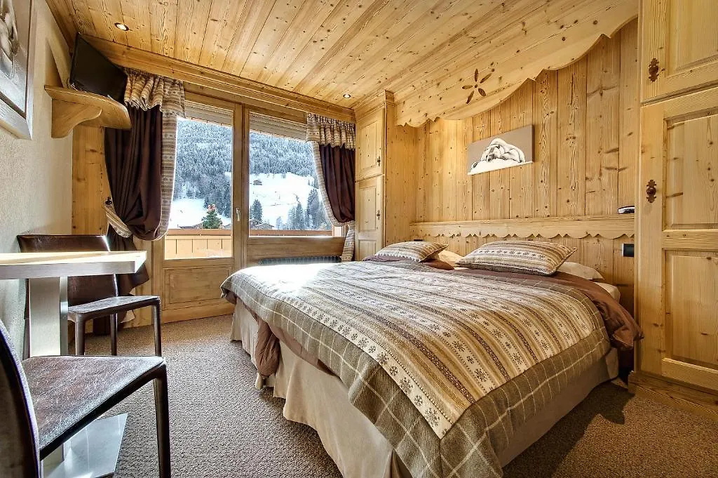 Hotel-Chalet Les Ecureuils Restaurant, Piscine, Jardin Garage Le Grand-Bornand Frankrijk